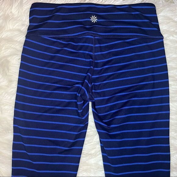 Athleta Chaturanga Admiral Stripe 7/8 Legging - Picture 8 of 10